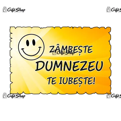 Mgs042-magnet frigider -zambeste dumnezeute iubeste ..